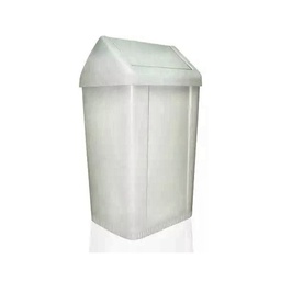 [2270200] PAPELERA DE VAIVEN DE 60 LITROS RESIDUOS APROV BLANCA VGTC607-40