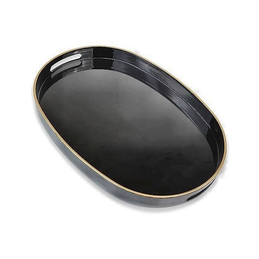 BANDEJA OVALADA DE 27"  NEGRA VG94544-10