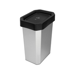 [2033310] CANECA PAPELERA ESTRABINS VAIVEN NEGRO NO APROVECHABLE METALIZADO 26 LT 4-1042718_EMP 4
