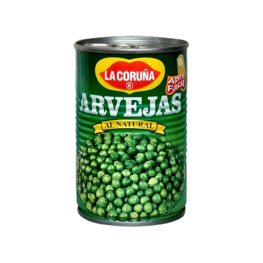ARVEJAS AL NATURAL LA CORUÑA LAT X 310GR