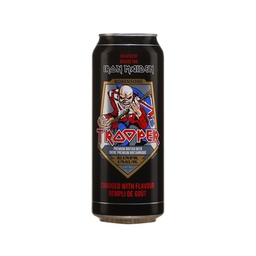 [1500145] CERVEZA TROOPER IRON MAIDEN LATA x 500 cc UNIDAD