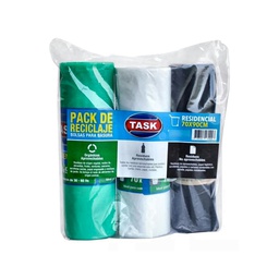 [2212140] PACK BOLSA DE BASURA TASK 3 COLORES 70 X 90 CMS X 30 UNDS RF_1017092/1017285
