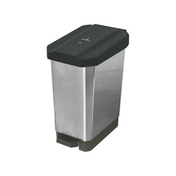 [2030451] CANECA PAPELERA ESTRABINS PEDAL NEGRO NO APROVECHABLE IML METALIZADO IML METALIZADO 22 LT 4-1042706_EMP 4