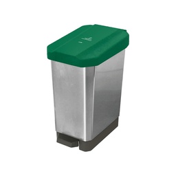 [23325283] CANECA-PAPELERA ESCOBINS PEDAL /44L/VERDE- ORGANICO APROVECHABLE- IML METALIZADO//4-1042711_EMP 2