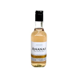 [1090015] VINO BLANCO SECO ANANAS 10% VOL x 375 cc